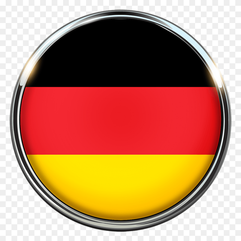 795x793 Germany Flag Circle Image Bendera Germany 2018, Symbol HD PNG Download
