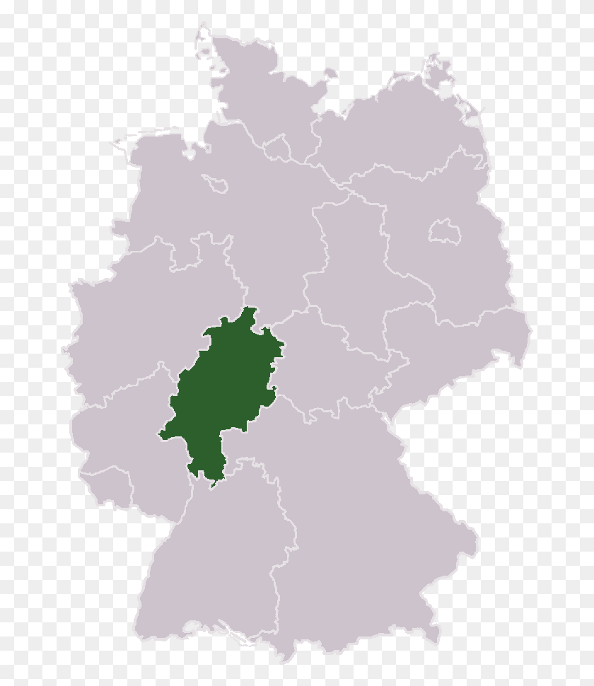 668x910 Descargar Png / Mapa Del Partido Verde Alemán De Alemania, Laender Hessen, Atlas Hd Png
