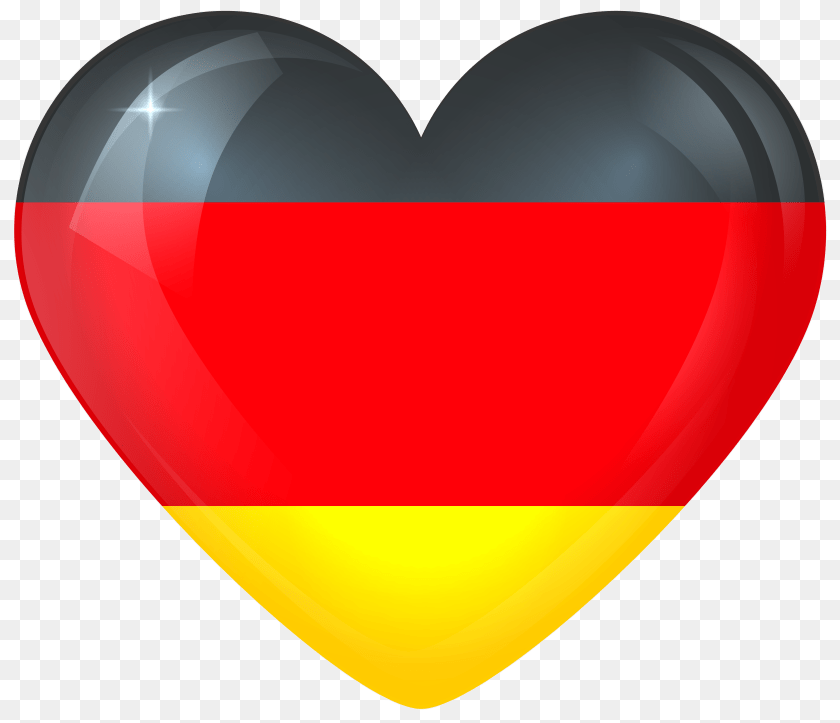 7695x6627 Germany Large Heart, Clothing, Hardhat, Helmet PNG
