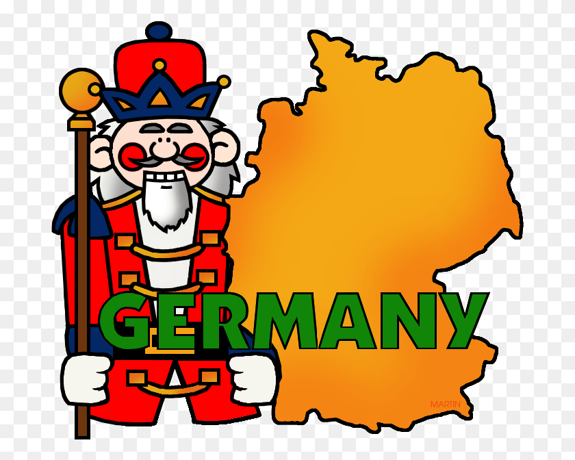 691x612 Descargar Png Mapa De Alemania, Cartel, Publicidad, Cascanueces Hd Png