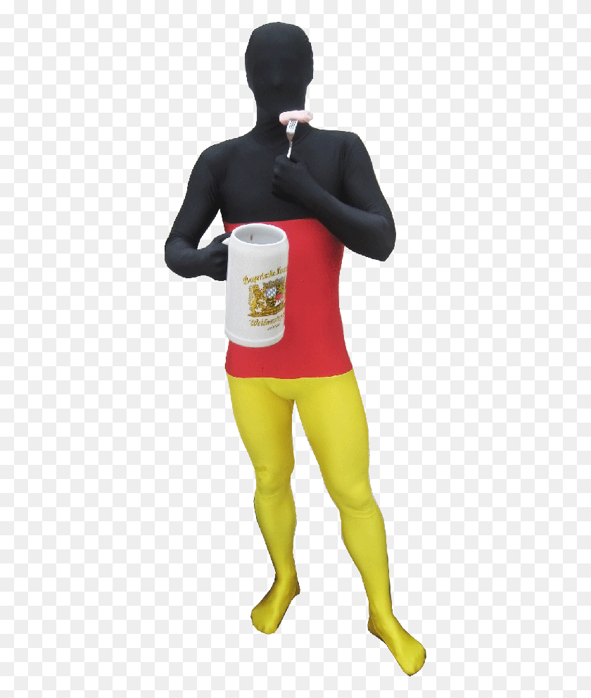 373x931 Germany Morphsuit German Flag Costume, Clothing, Apparel, Coffee Cup HD PNG Download