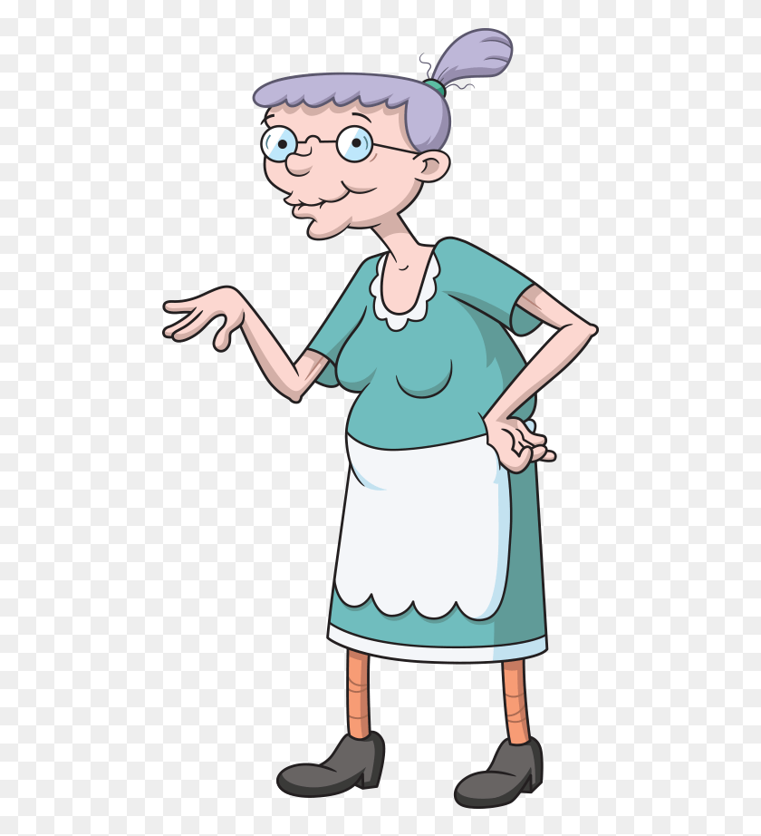 483x862 Gertie Hey Arnold Wiki Hey Arnold Grandma, Clothing, Apparel, Sleeve HD PNG Download