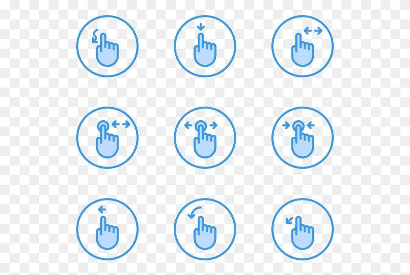 529x505 Gesture Circle, Text, Alphabet, Video Gaming HD PNG Download