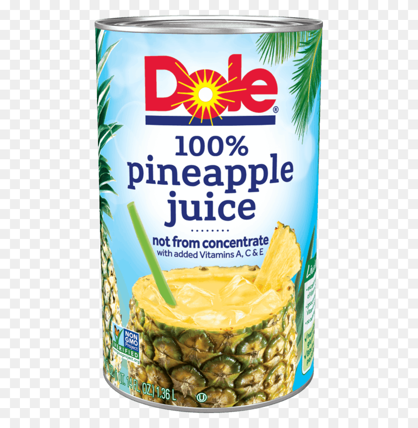 459x800 Get 0 Dole Pineapple Juice Can, Beverage, Drink, Ice Cream HD PNG Download