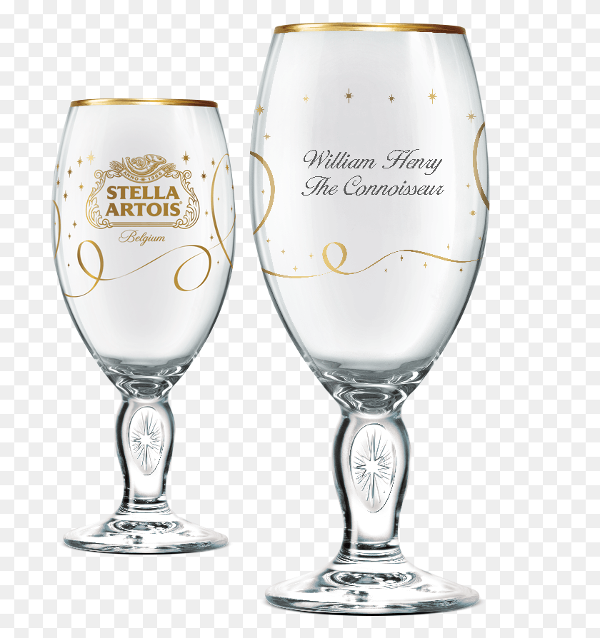 700x834 Get A Customized Stella Artois Holiday Chalice For Stella Artois, Glass, Goblet, Wine Glass HD PNG Download