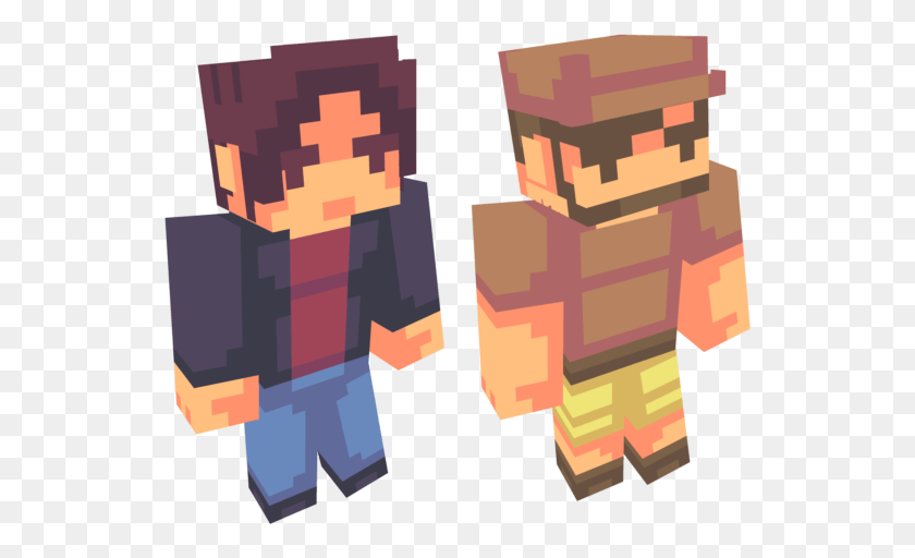 540x452 Get A Jontron Today Wood, Minecraft, Toy HD PNG Download