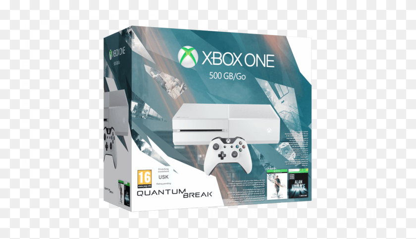 750x422 Descargar Png Xbox One, Edición Especial, Blanco, Consola De 500Gb, Xbox One Quantum Break Bundle, Persona, Humano, Texto Hd Png