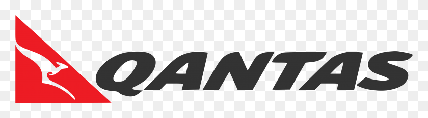 5000x1112 Получите Бесплатно Высококачественные Обои Korean Air Logo Logo Qantas, Text, Symbol, Trademark Hd Png Download