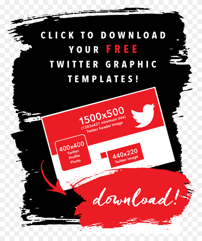 859x1036 Get Free Twitter Templates Poster, Flyer, Paper, Advertisement HD PNG Download