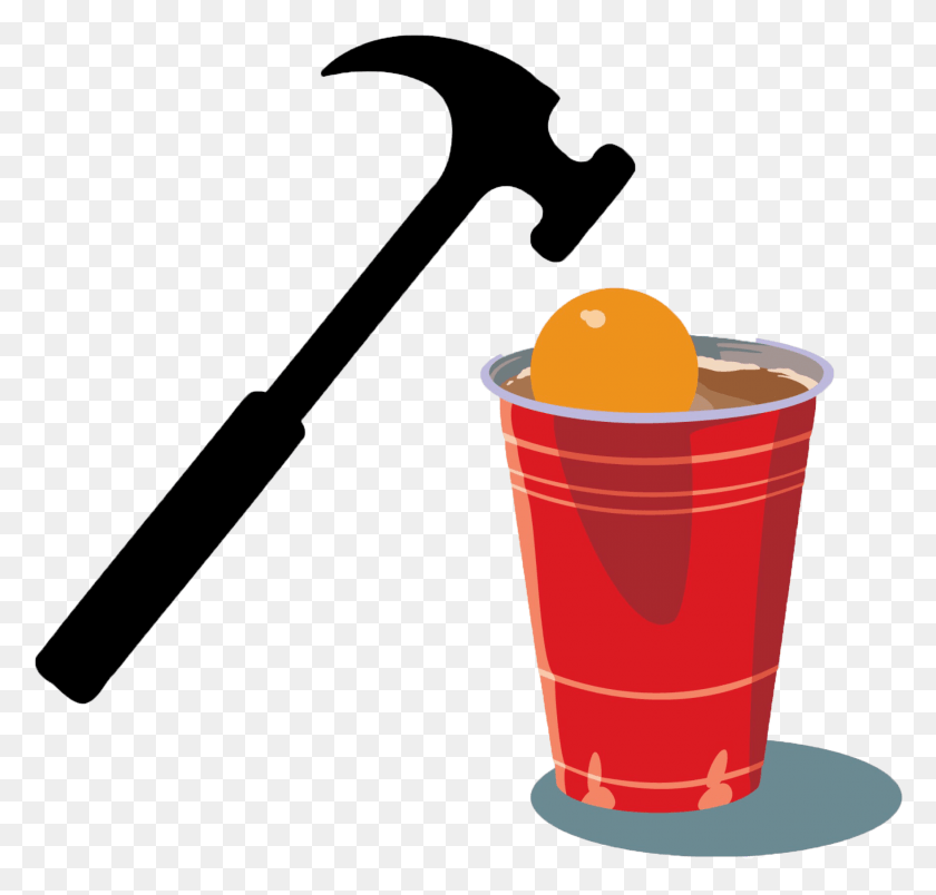 1759x1680 Get Hammered Sports Transparent Solo Cup Clipart, Plant, Tool, Bow HD PNG Download