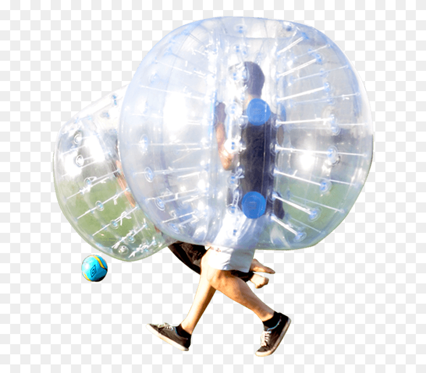 635x677 Get In The Game Bubble Soccer, Sphere, Helmet, Clothing HD PNG Download