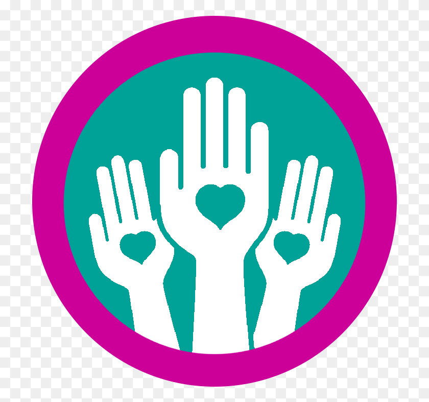 715x727 Get Involved Volunteering, Hand, Symbol, Sign HD PNG Download