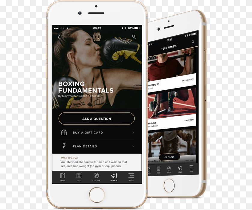 Get Personalized Training Plans Created By Floyd And Iphone, Adult, Phone, Person, Mobile Phone Clipart PNG