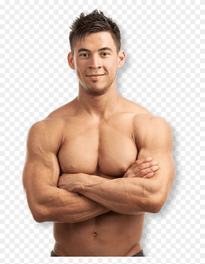 673x1024 Get Strong Fast Muscular Naked Man, Person, Human, Arm HD PNG Download