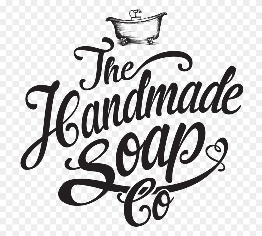 720x697 Get The Best The Handmade Soap Company Coupons Handmade Soap Company Logo, Text, Calligraphy, Handwriting HD PNG Download