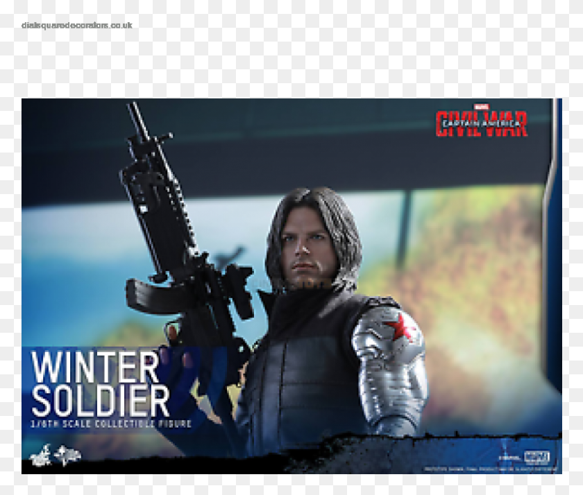 801x672 Get The Latest Marvel Captain America Civil Guerra Bucky Barnes Hot Toys Civil War, Person, Human, Counter Strike HD PNG Download