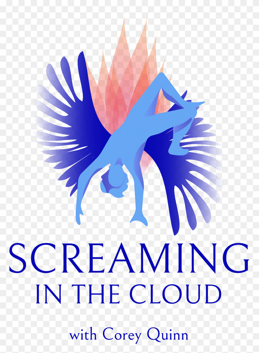2019x2807 Get The Stitcher App Screaming In The Cloud Podcast, Logo, Symbol, Trademark HD PNG Download