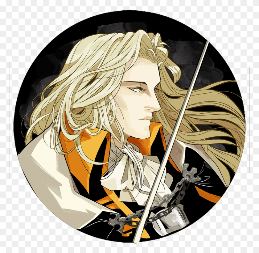 811x790 Get Trevor Or Sypha Done In Time But Alucard Illustration, Person, Human, Manga HD PNG Download