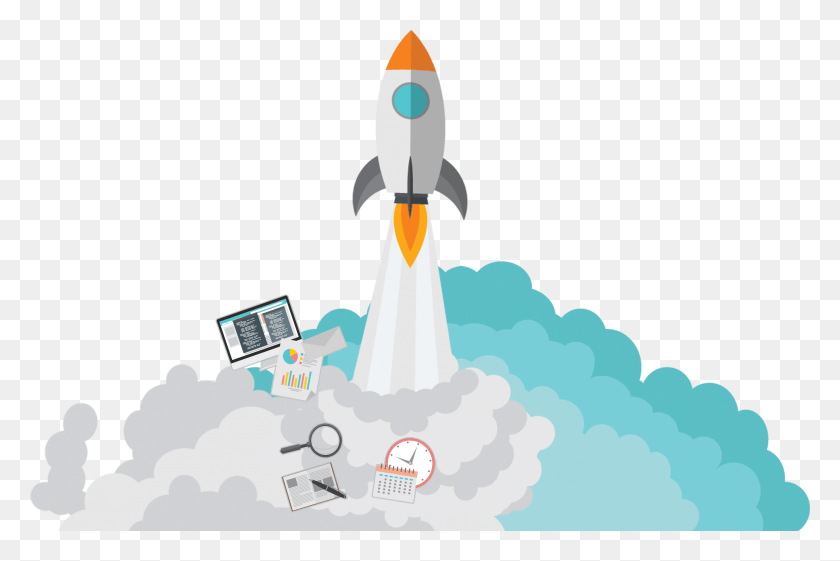 2039x1312 Get Your Limited Company Off To A Flying Start With Rocket Flying, Launch, Vehicle, Transportation HD PNG Download