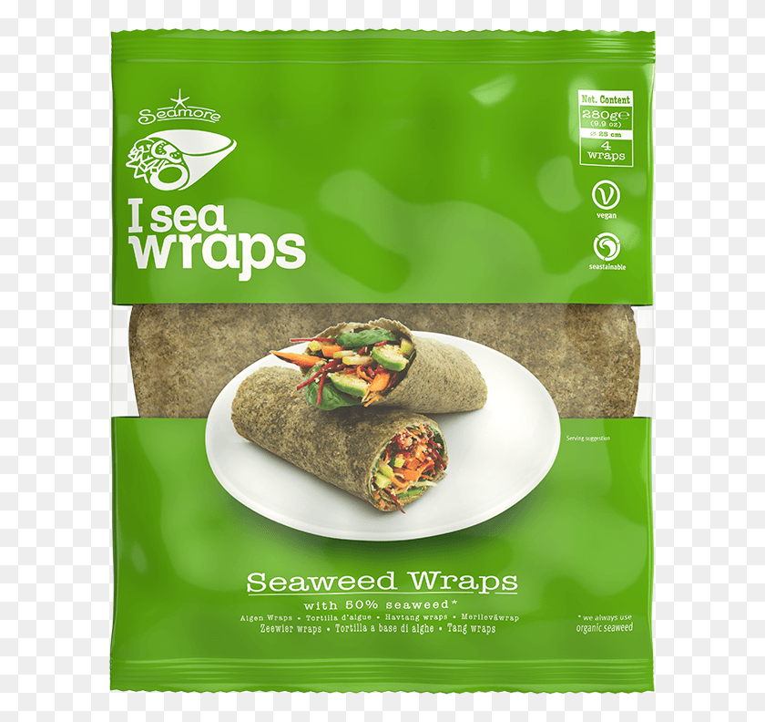 get-your-pack-sea-wraps-burrito-food-advertisement-hd-png-download