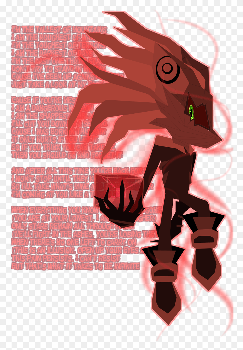 774x1147 Get Your Sonic Forces Infinite T Shirt Here Sonic Forces Infinite T Shirt, Advertisement, Poster, Flyer HD PNG Download