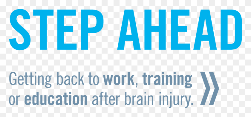 932x399 Getting Back To Work Training Or Education After Brain Parallel, Word, Text, Logo HD PNG Download