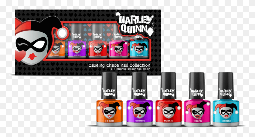 1755x883 Gg Concept Hq Harley Nail Collection Nail Polish, Cosmetics, Wristwatch, Bottle HD PNG Download