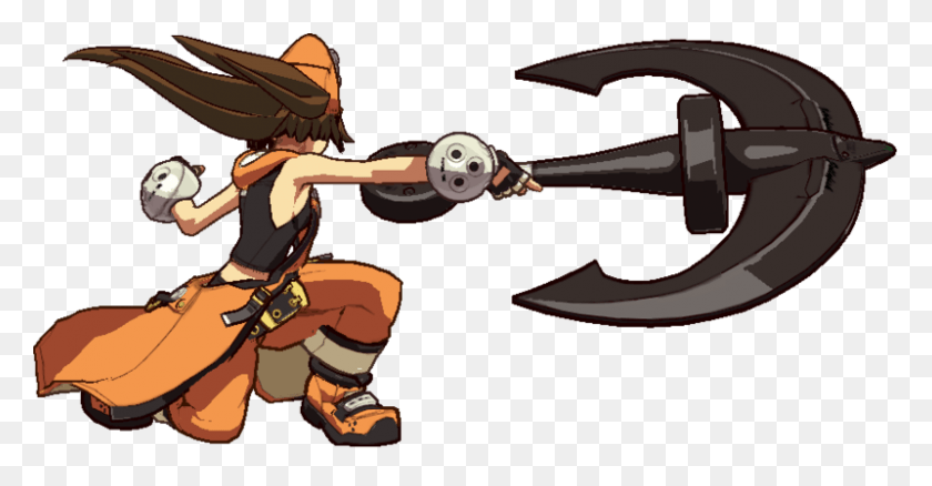 800x388 Ggxrd May 2s Cartoon, Person, Human, Weapon HD PNG Download