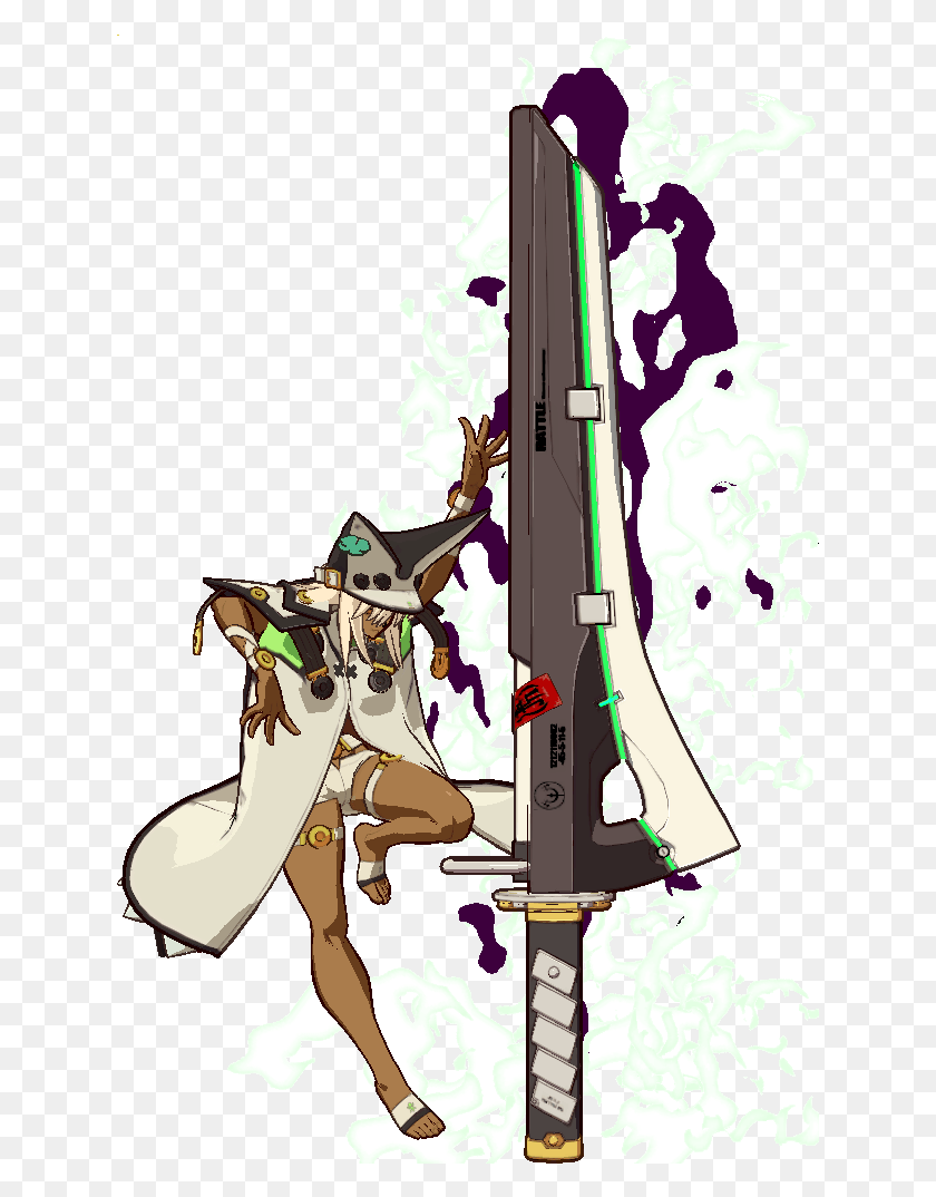 631x1014 Ggxrd Ramlethal 5h Sword Ramlethal Valentine In Game Gif, Graphics, Tree HD PNG Download
