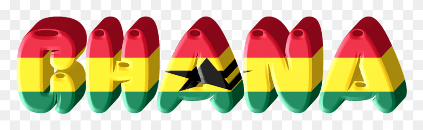 944x242 Ghana Country International Flag 3d Surfboard, Vehicle, Transportation, Outdoors HD PNG Download