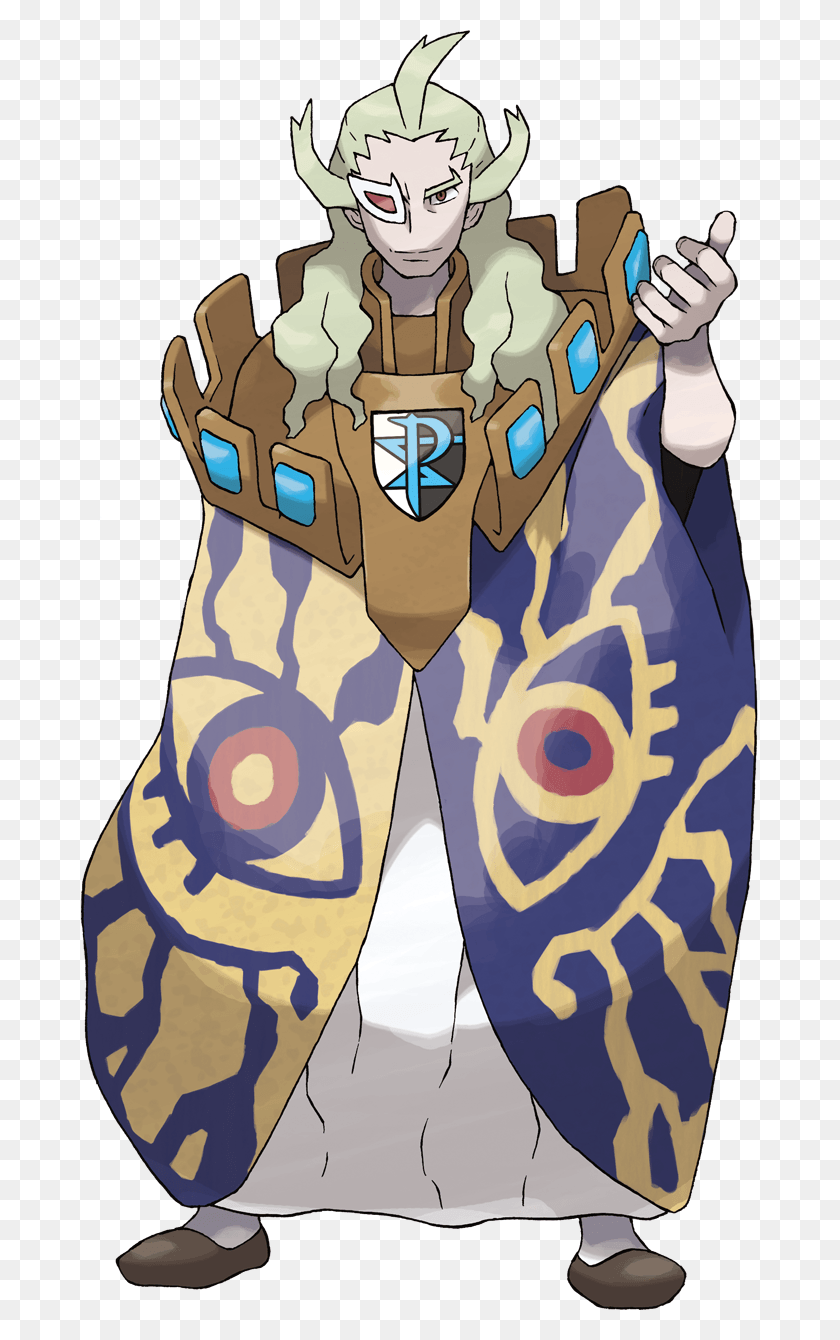 677x1280 Ghetsis And Team Plasma Png / Ropa Png