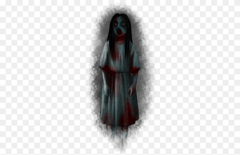 267x543 Ghost, Adult, Person, Female, Fashion Sticker PNG