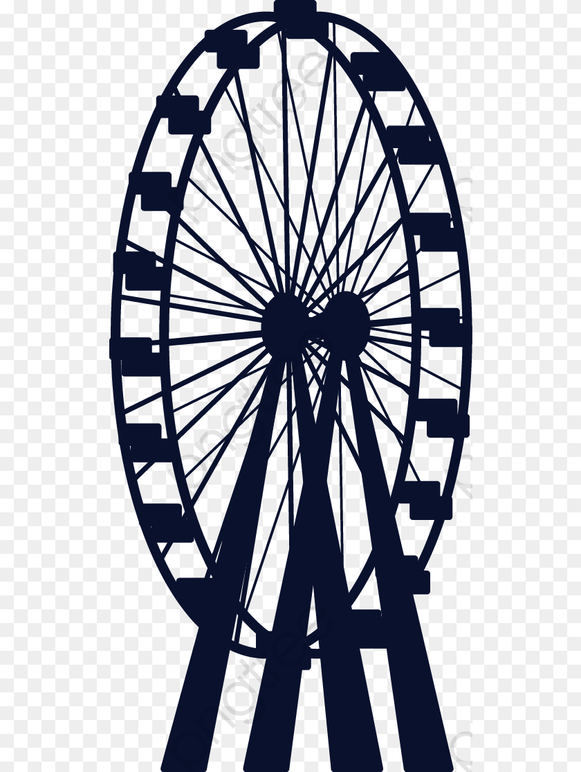 525x1115 Ghost, Amusement Park, Ferris Wheel, Fun, Machine Transparent PNG