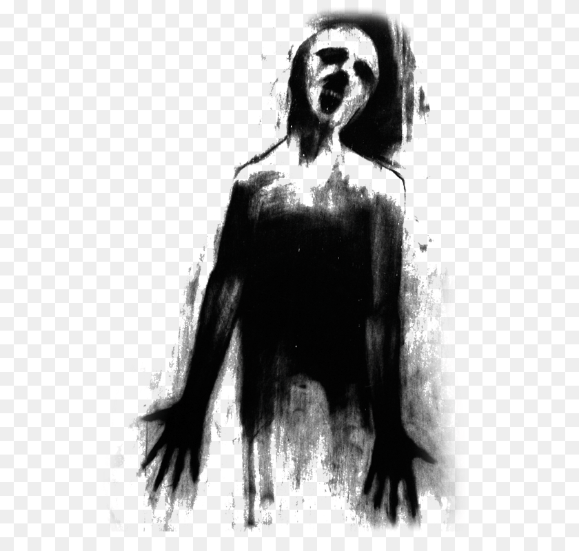 563x800 Ghost, Adult, Female, Person, Woman Sticker PNG