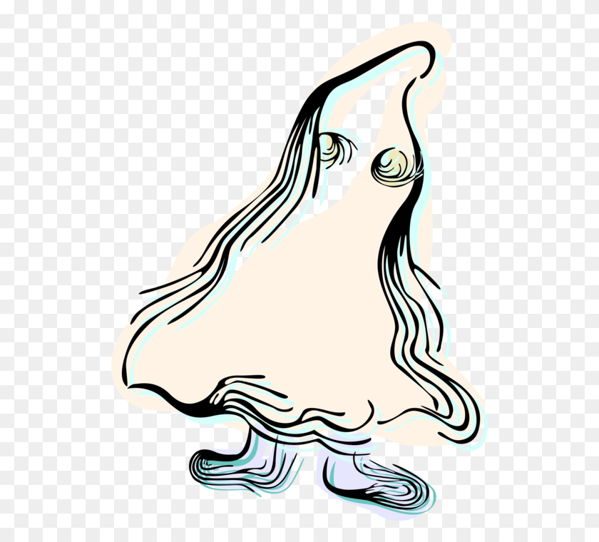 528x700 Ghost Clip Apparition, Animal, Sea Life, Food HD PNG Download