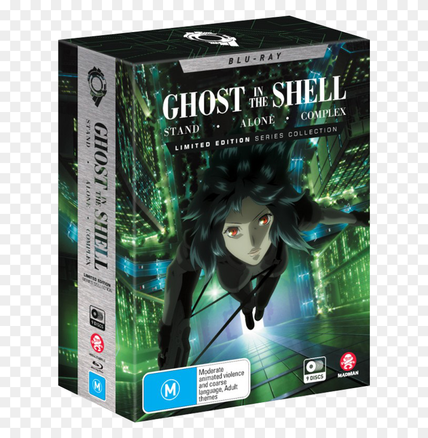 612x800 Ghost In The Shell Ghost In The Shell Stand Alone Complex Blu Ray Limited, Poster, Advertisement, Flyer HD PNG Download
