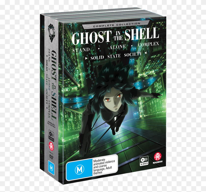 516x724 Ghost In The Shell Ghost In The Shell Stand Alone Complex Solid State, Book, Poster, Advertisement HD PNG Download