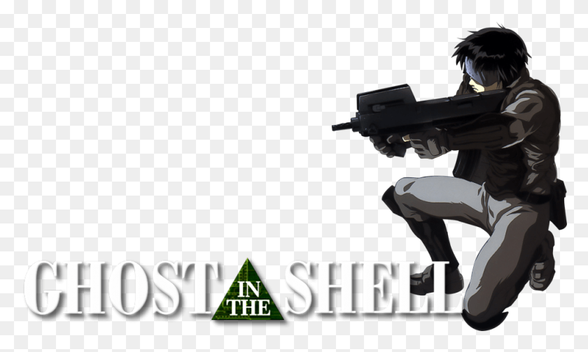 977x557 Ghost In The Shell Image Ghost In The Shell, Person, Human, Gun HD PNG Download