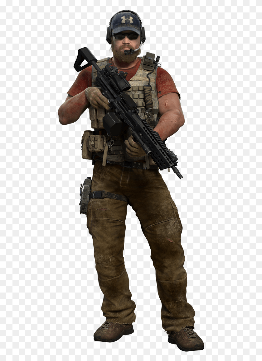 471x1100 Ghost Recon Wildlands 3d Character Support Kratos God Of War 2018, Gun, Weapon, Weaponry HD PNG Download