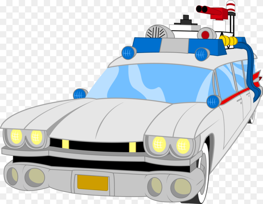 Ghostbusters, Car, Transportation, Vehicle, Ambulance PNG