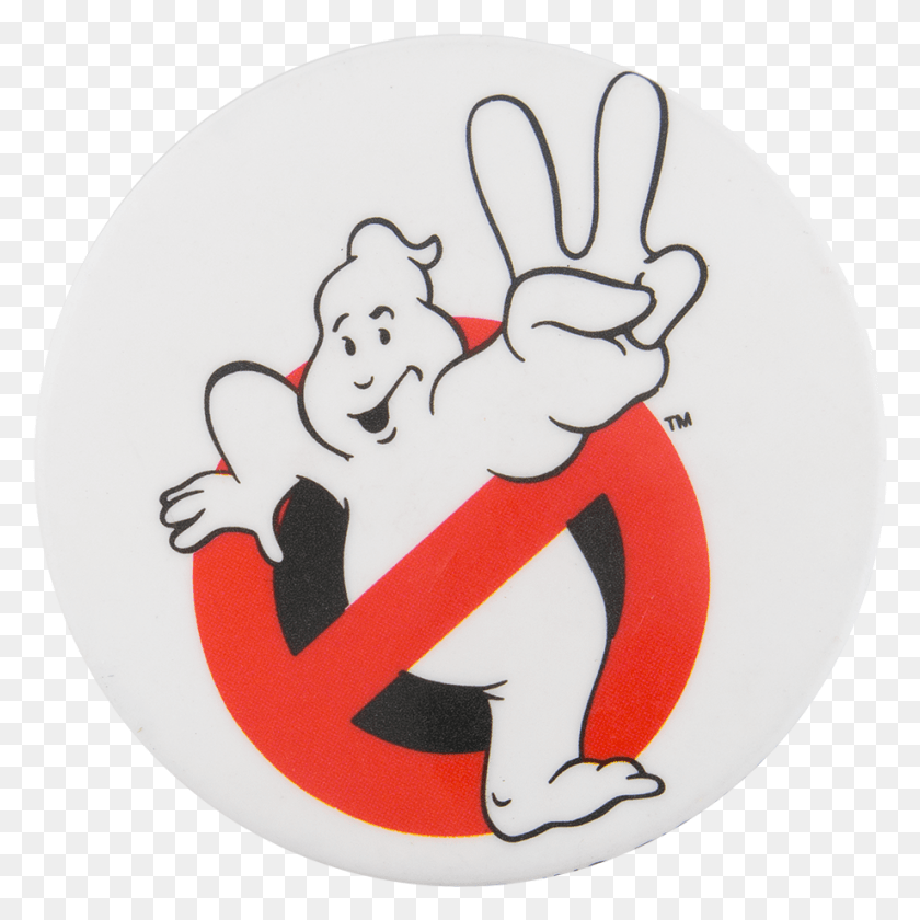 919x919 Ghostbusters Ii 2 Movie It39s Slime Time 1988 Pinback Cartoon, Logo, Symbol, Trademark HD PNG Download