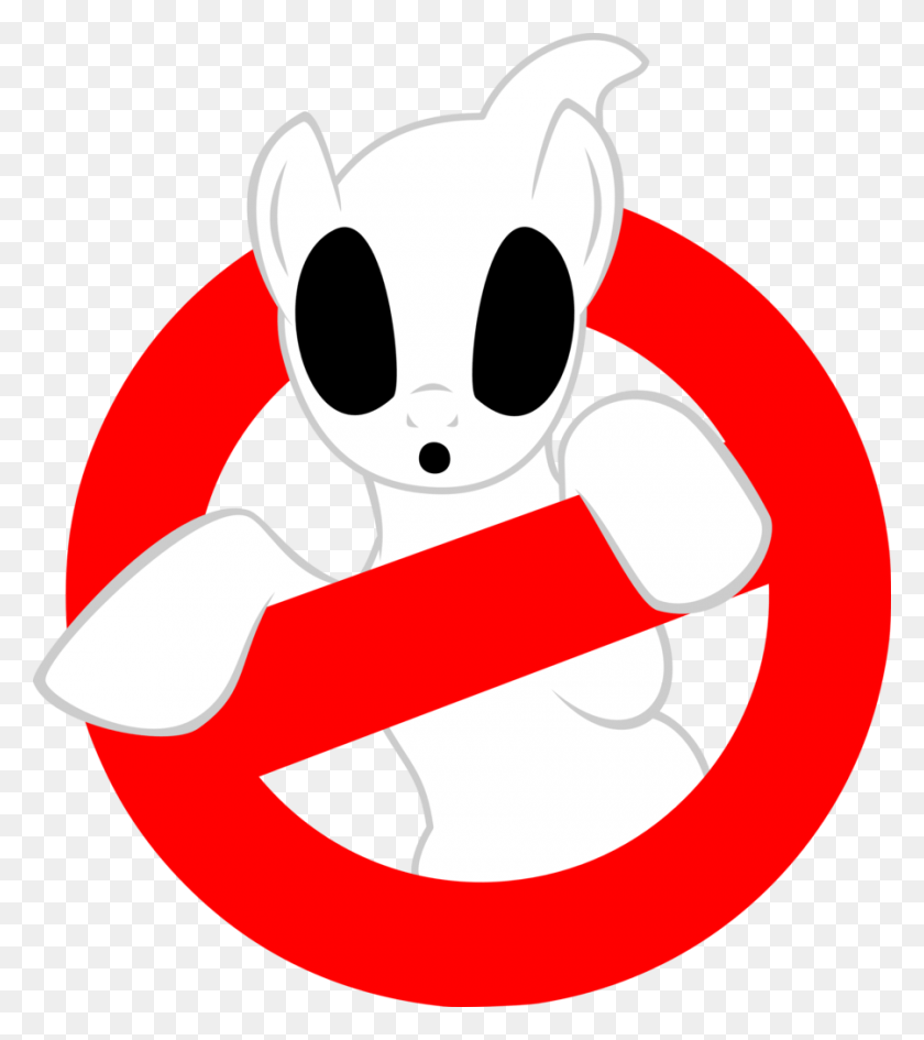 900x1022 Ghostbusters Pony, Symbol, Label, Text HD PNG Download