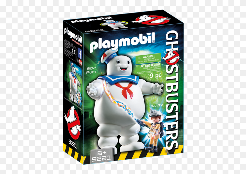 416x535 Охотники За Привидениями Stay Puft Marshmallow Man Playmobil Marshmallow, Человек, Человек, Игрушка Hd Png Скачать