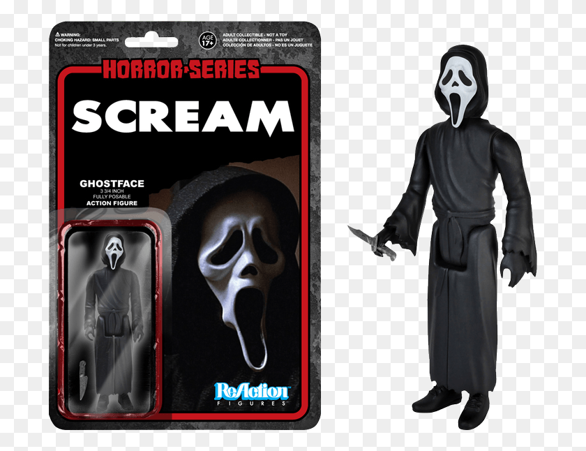 700x586 Ghostface Reaction Figure Ghost Face Action Figure, Person, Human, Mobile Phone HD PNG Download