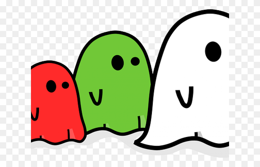 640x480 Ghoul Clipart Scary Ghost Face Ghost Cute Halloween Clip Art, Peeps, Pac Man, Toast HD PNG Download