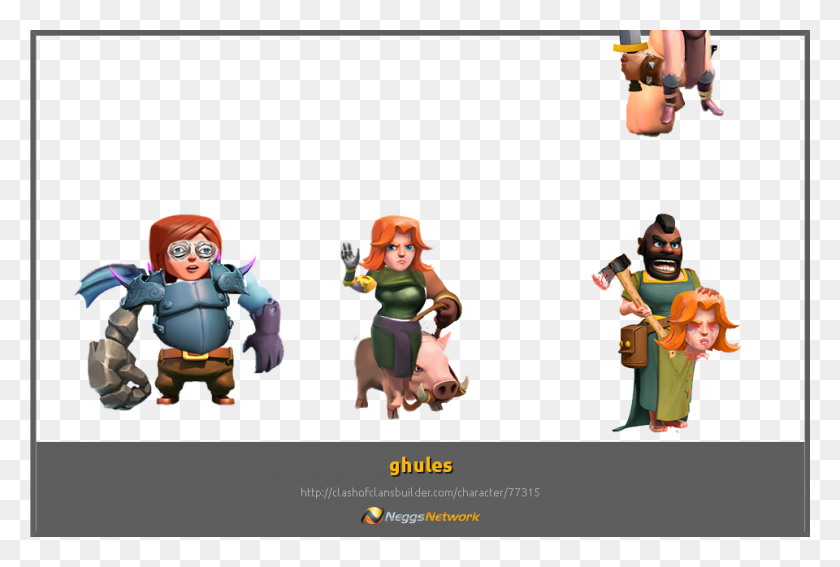 960x624 Ghules Character Clash Of Clans Cartoon, Person, Human, Plant HD PNG Download