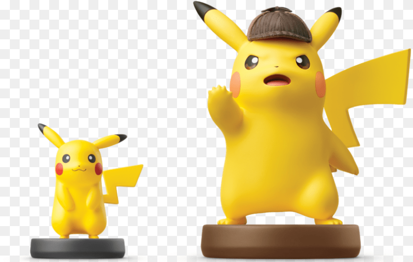 Giant Detective Pikachu Amiibo, Figurine, Baby, Person Clipart PNG