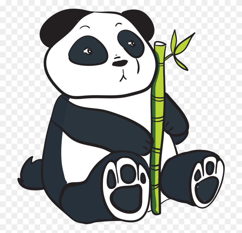 720x750 Гигантская Панда Бамбук Красная Панда Животное, Растение Hd Png Скачать