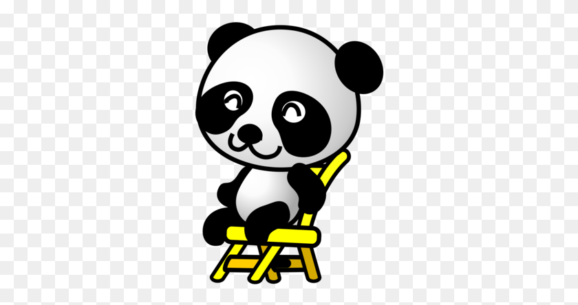 276x384 Giant Panda My Summer Journal Cute Panda Moving Animations, Poster, Advertisement, Stencil HD PNG Download