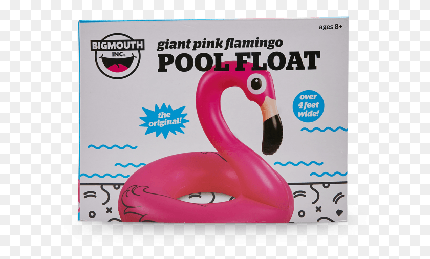 595x446 Giant Pink Flamingo Pool Float Greater Flamingo, Text, Inflatable, Indoors Descargar Hd Png